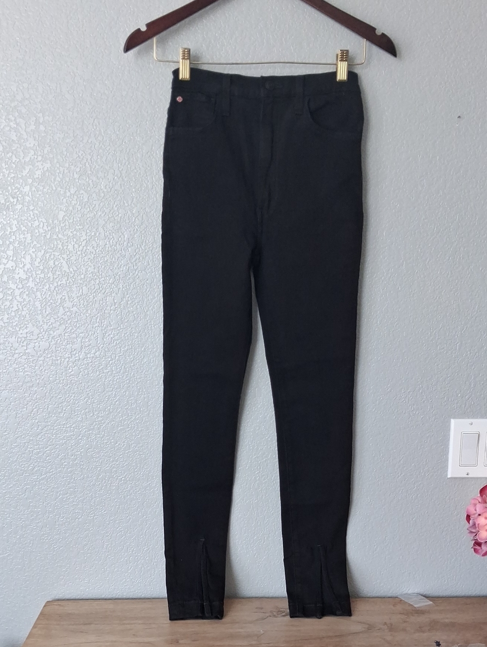 Hudson Jeans Women's Black Skinny Stretch Jeans